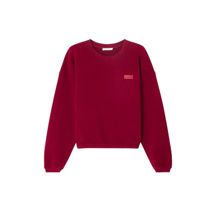 American Vintage sweater bordeaux