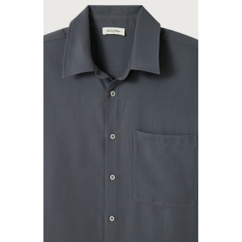 American Vintage hemd grijs 2