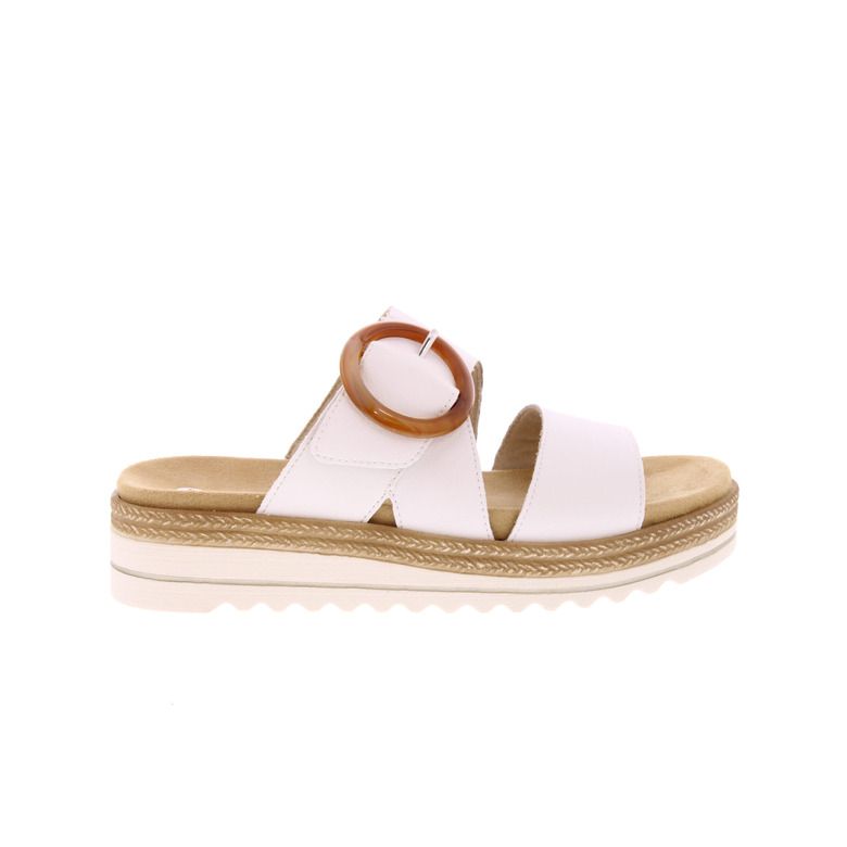 Remonte slippers weiss 1