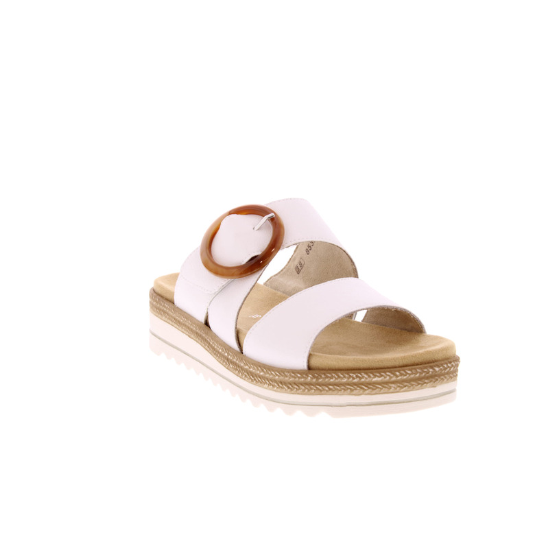 Remonte slippers weiss 2