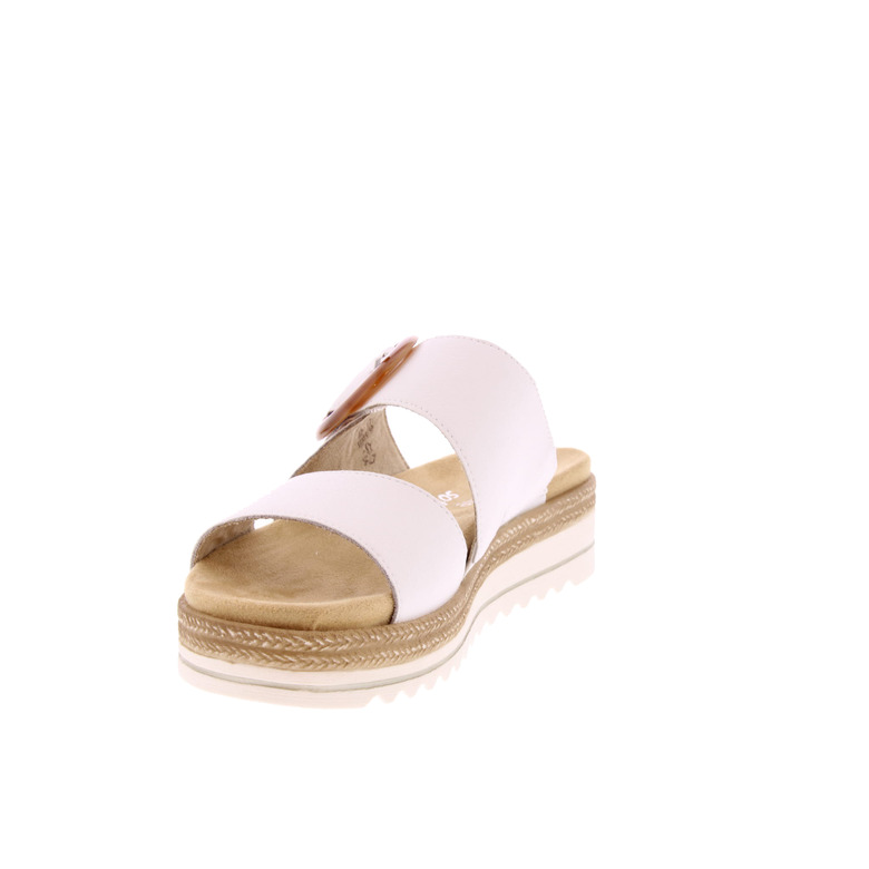 Remonte slippers weiss 3