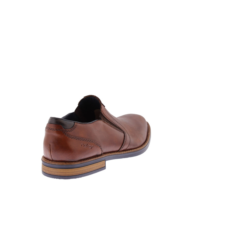 Rieker mokassins & halbschuhe cognac 4