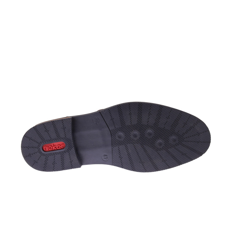 Rieker mokassins & halbschuhe cognac 5