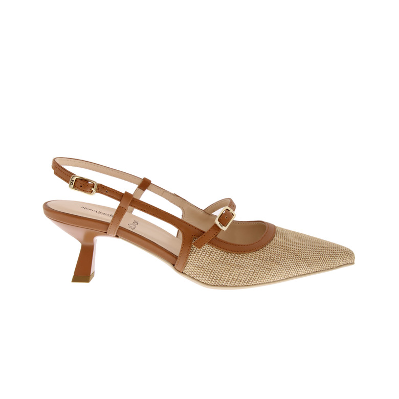 Nero Giardini slingbacks camel 1