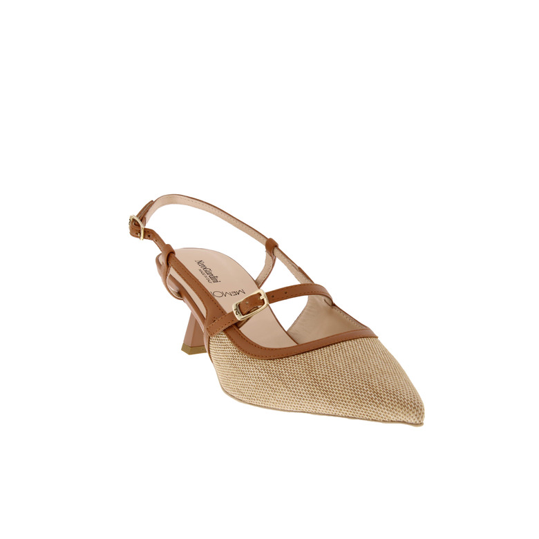 Nero Giardini slingbacks camel 2
