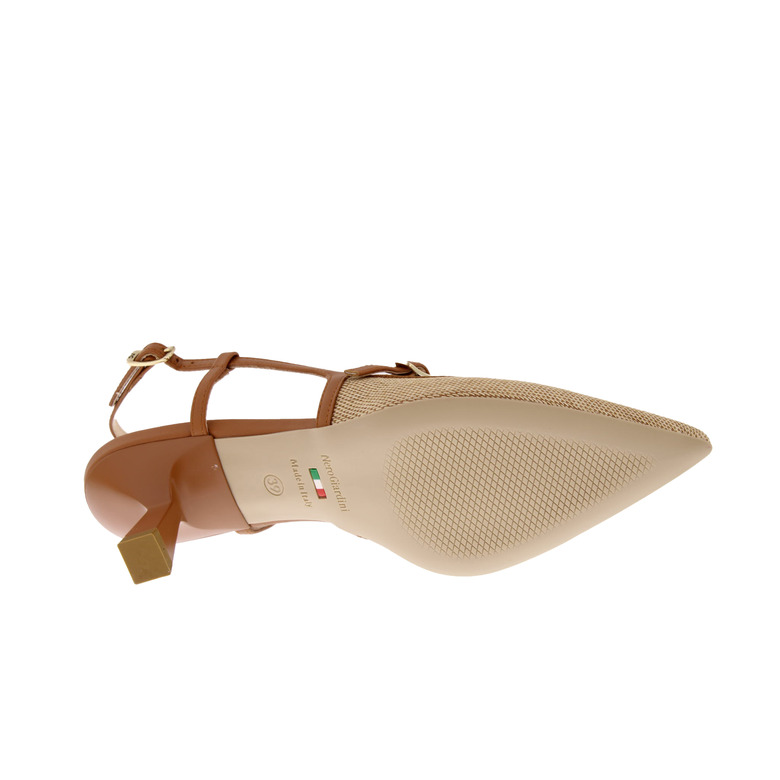 Nero Giardini slingbacks camel 5