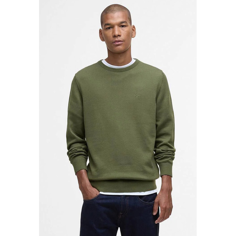 Barbour sweater green 2