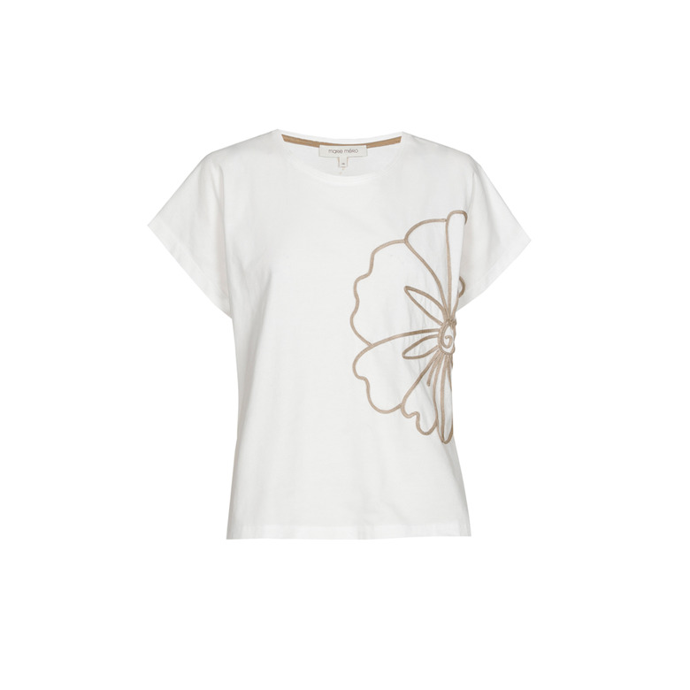 Marie Mero t-shirts ecru 1