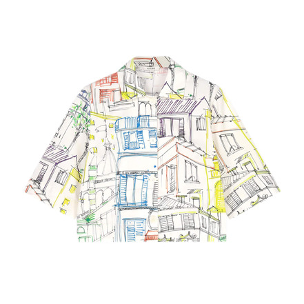 Gigue bluse multicolor