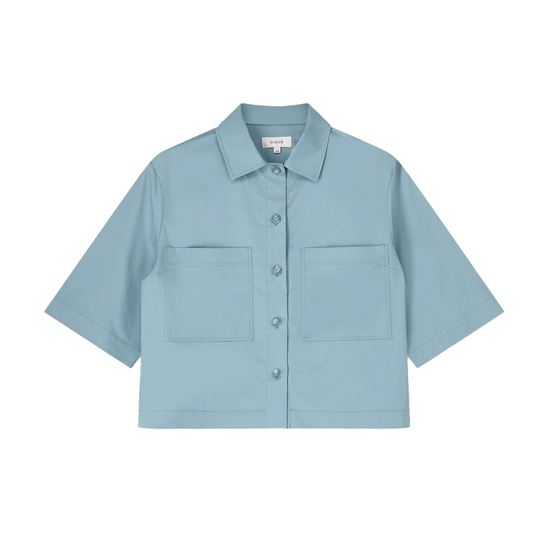 Gigue bluse blau 1