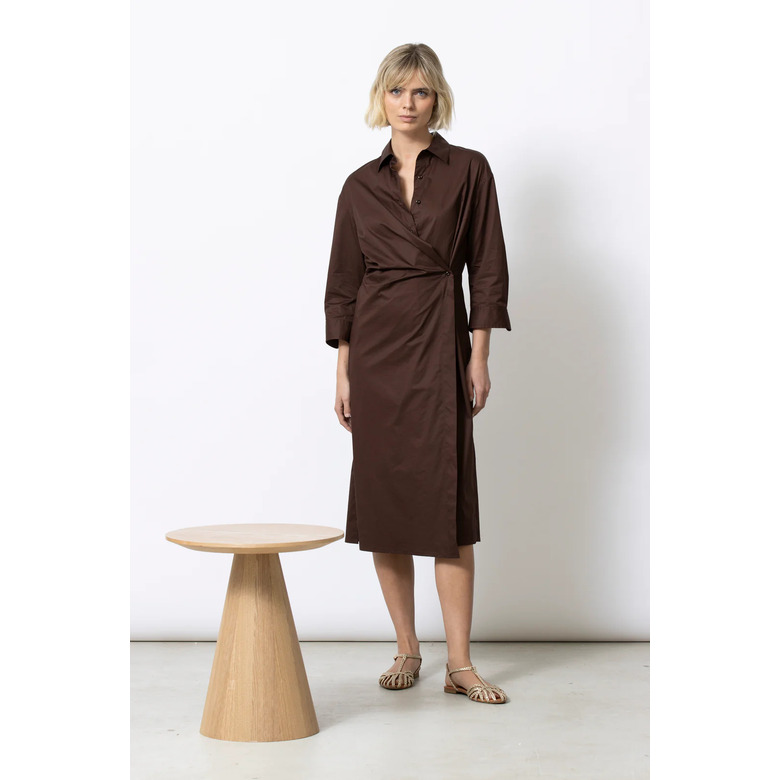 Gigue dress brown 2