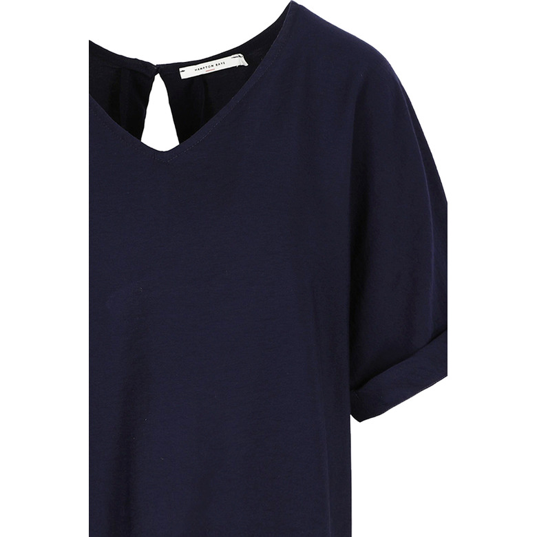 Hampton Bays blouse blue 2