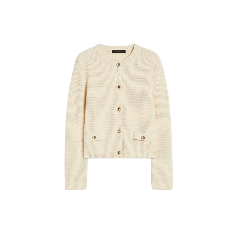 Weekend - Maxmara strickjacke ecru 1