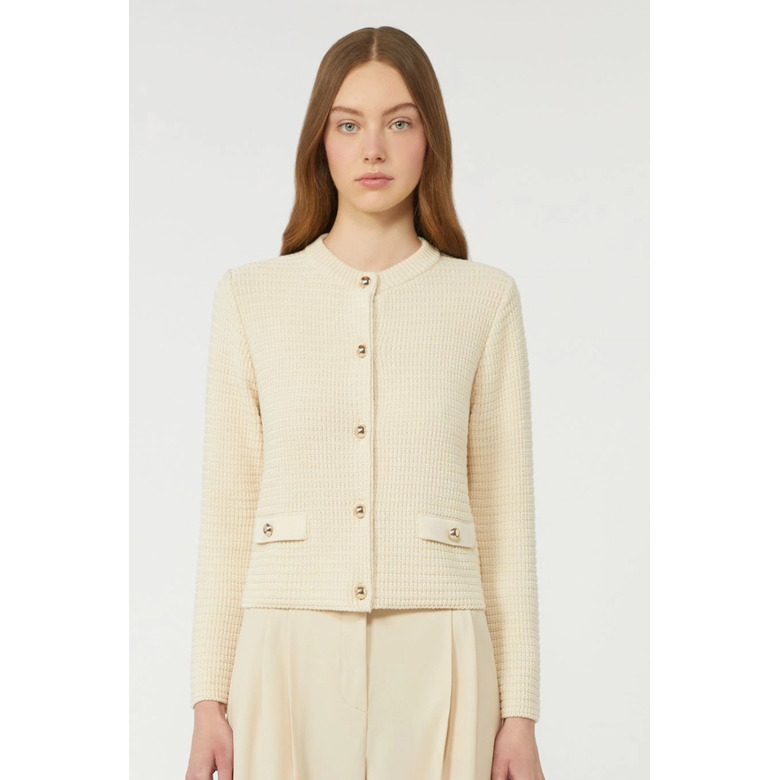 Weekend - Maxmara strickjacke ecru 2