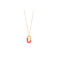 Les Cordes necklace pink 1