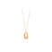 Les Cordes necklace orange 1