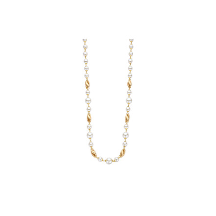 Les Cordes halsketting goud