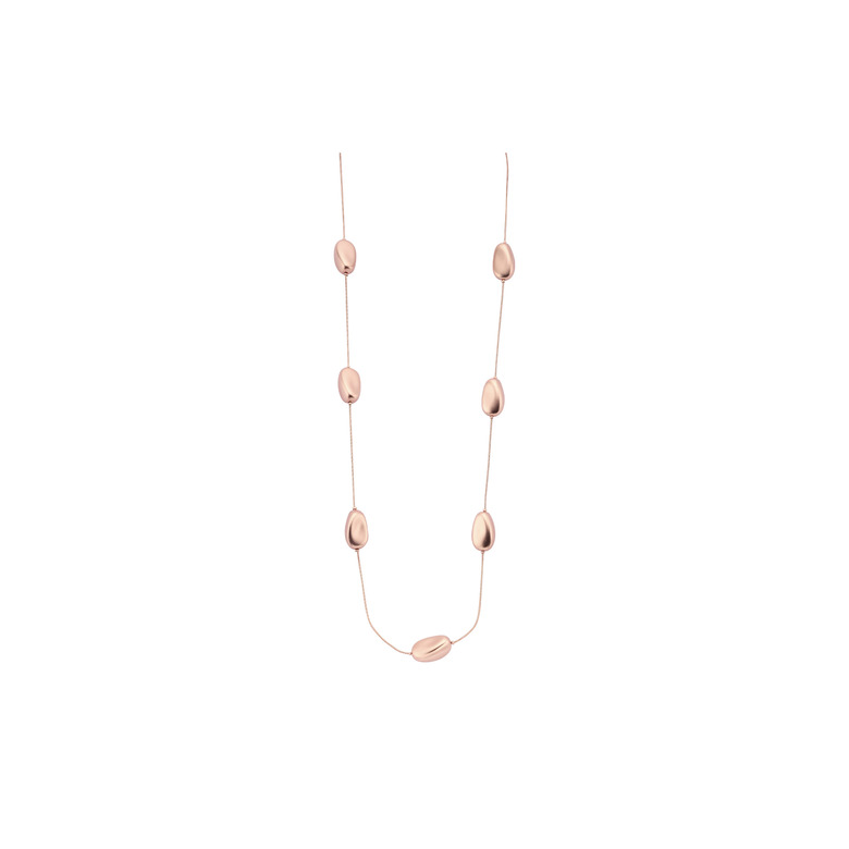 Les Cordes halskette rosa 1