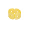 Les Cordes bracelet jaune 1