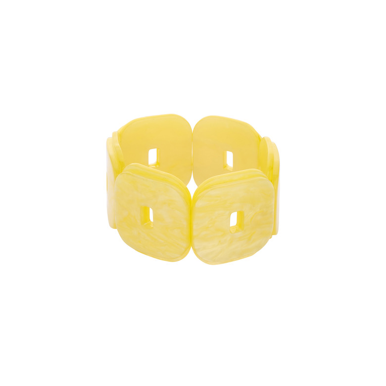 Les Cordes bracelet jaune 1