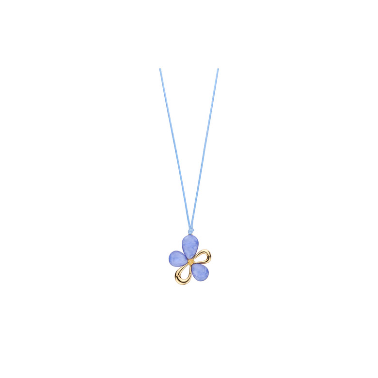 Les Cordes necklace blue 1