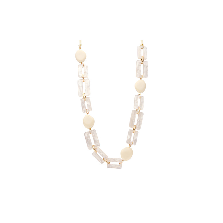 Les Cordes collier ecru 1