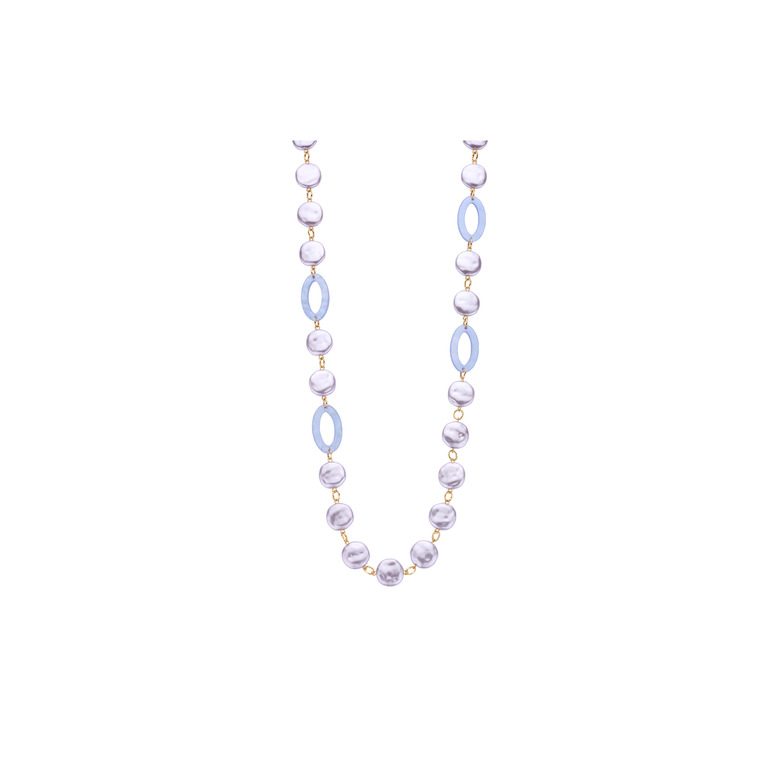 Les Cordes halskette grau 1