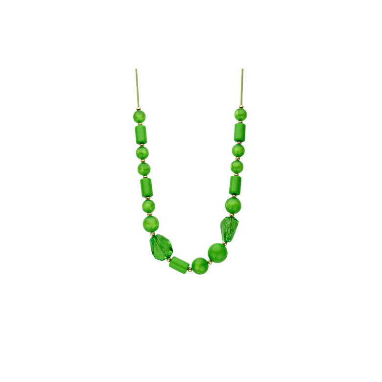 Les Cordes collier vert 1