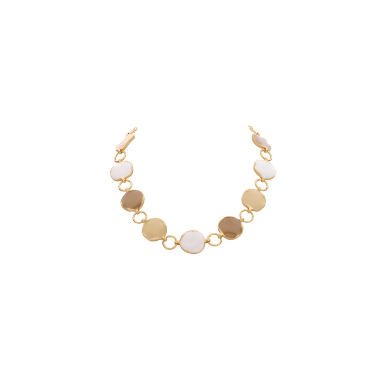 Les Cordes necklace lightbrown 1