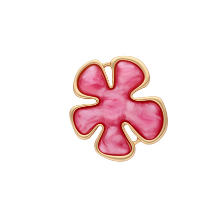 Les Cordes broche roze