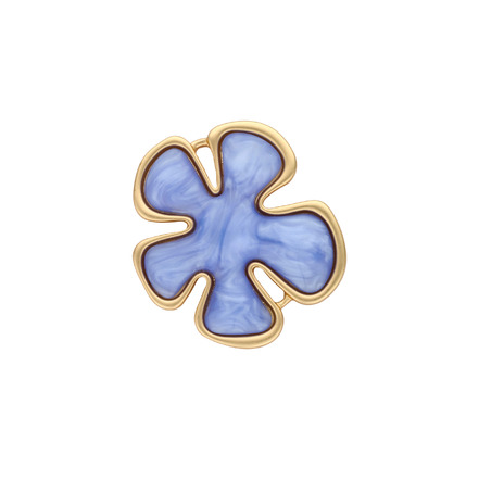 Les Cordes broche bleu