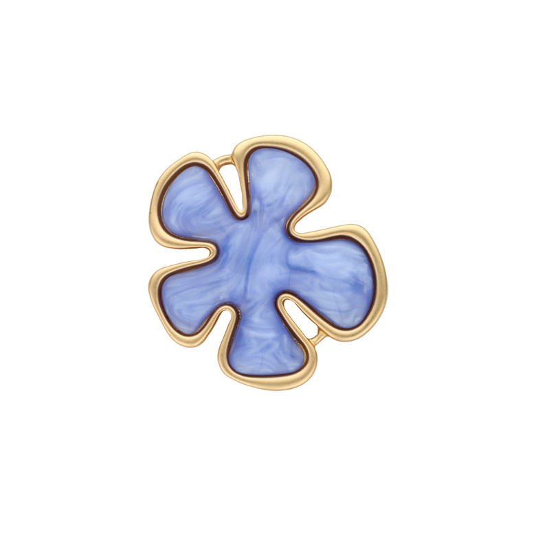 Les Cordes broche bleu 1