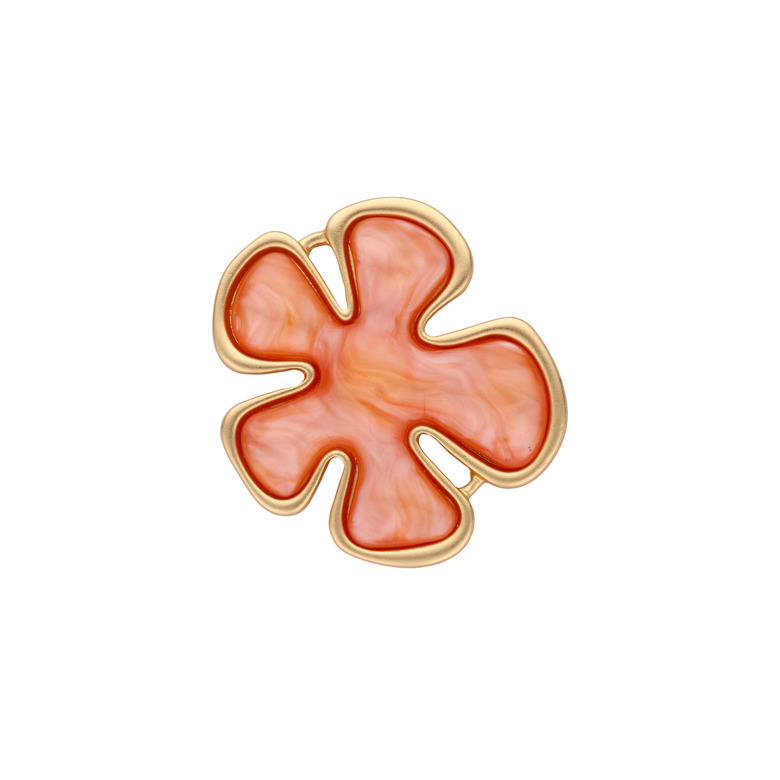 Les Cordes broche orange 1