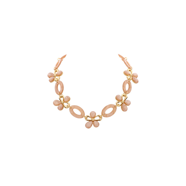 Les Cordes halskette beige 1