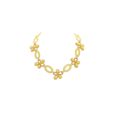 Les Cordes necklace yellow