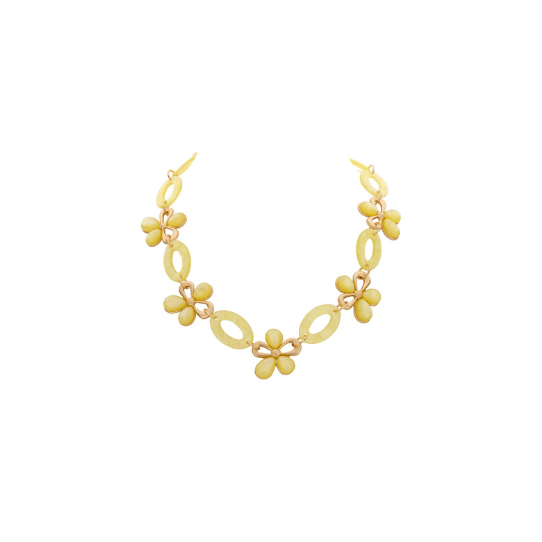 Les Cordes necklace yellow 1