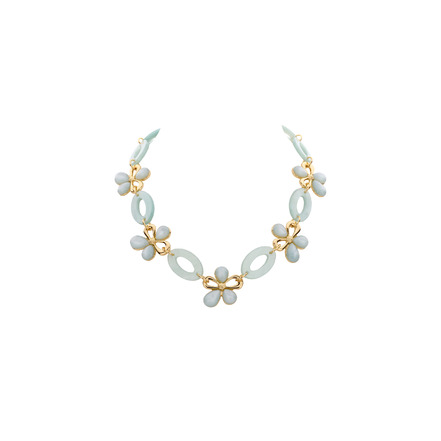 Les Cordes collier bleu