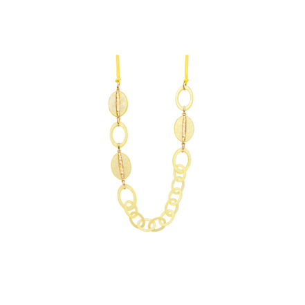 Les Cordes necklace yellow