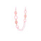 Les Cordes necklace pink 1