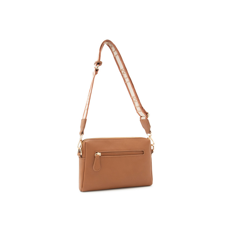 L.credi sac bandoulière cognac 2