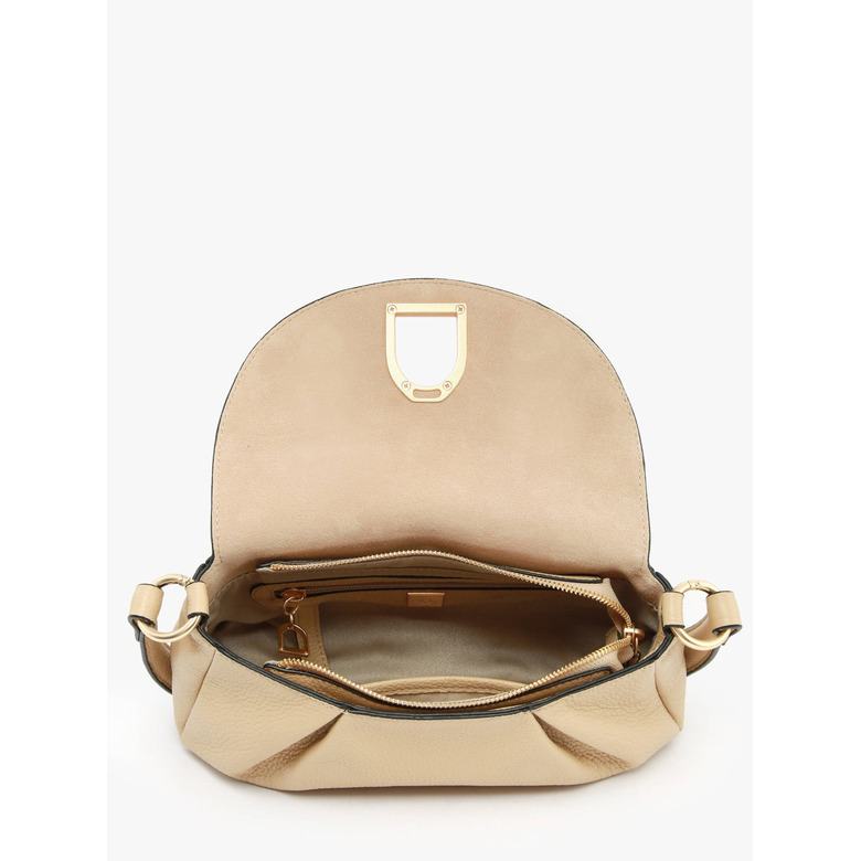 Etrier sac porté épaule beige 4