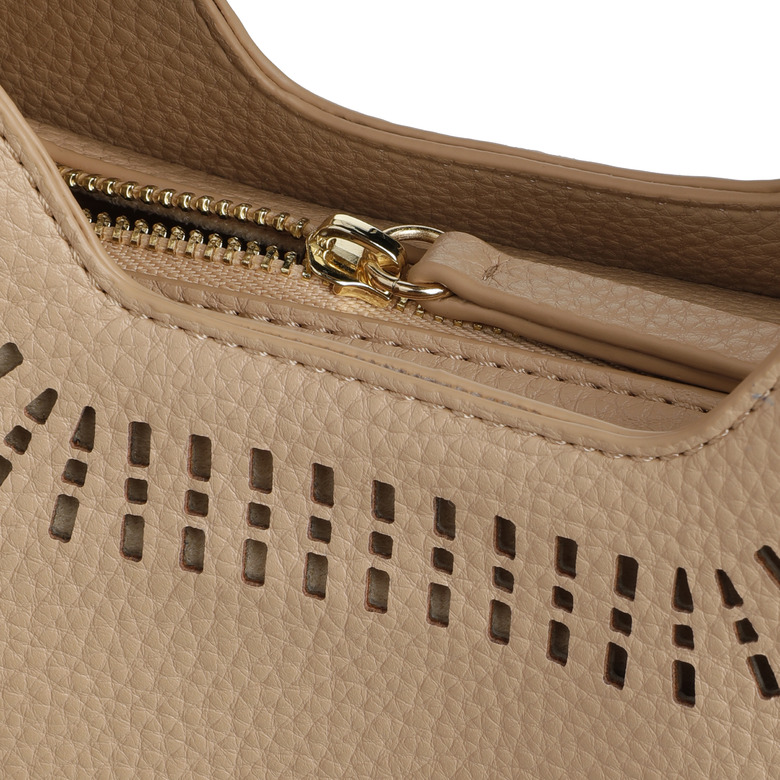 Xandres handtasche beige 3