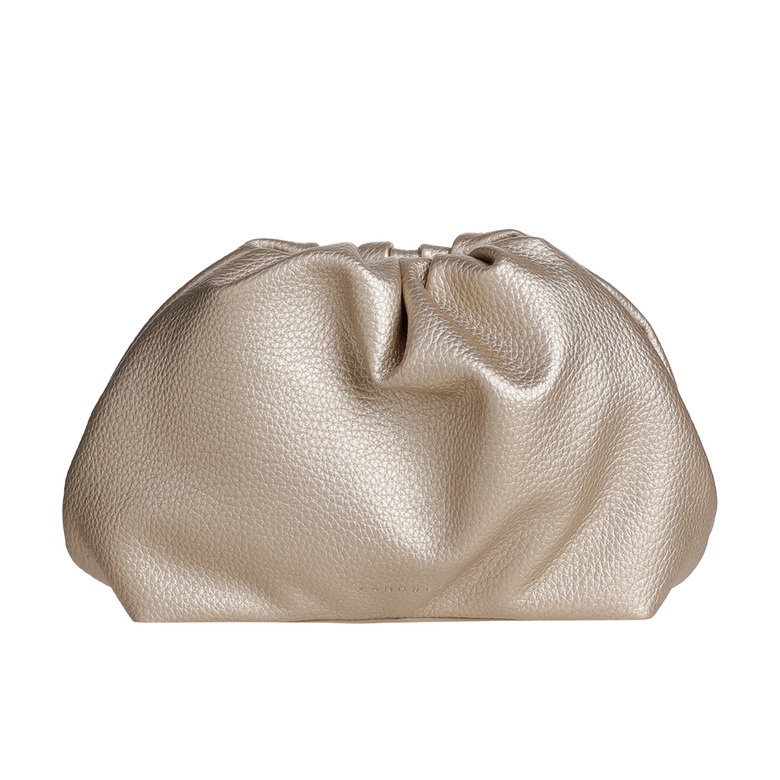 Xandres clutch argent 1