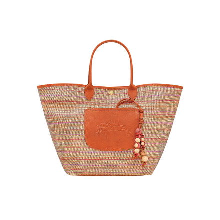 Longchamp sac porté épaule orange