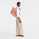 Longchamp sac porté épaule orange 5