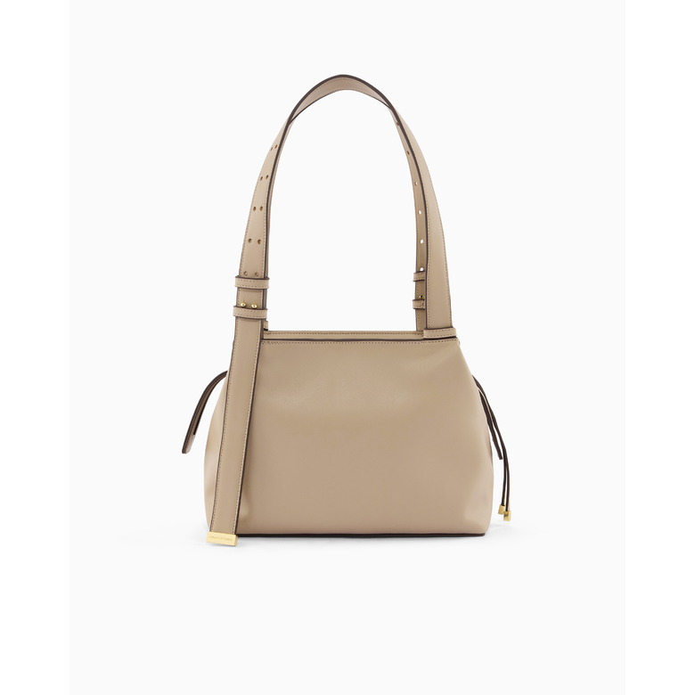 Armani Exchange sac porté épaule beige 3