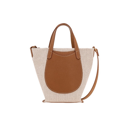 Longchamp sac à main camel