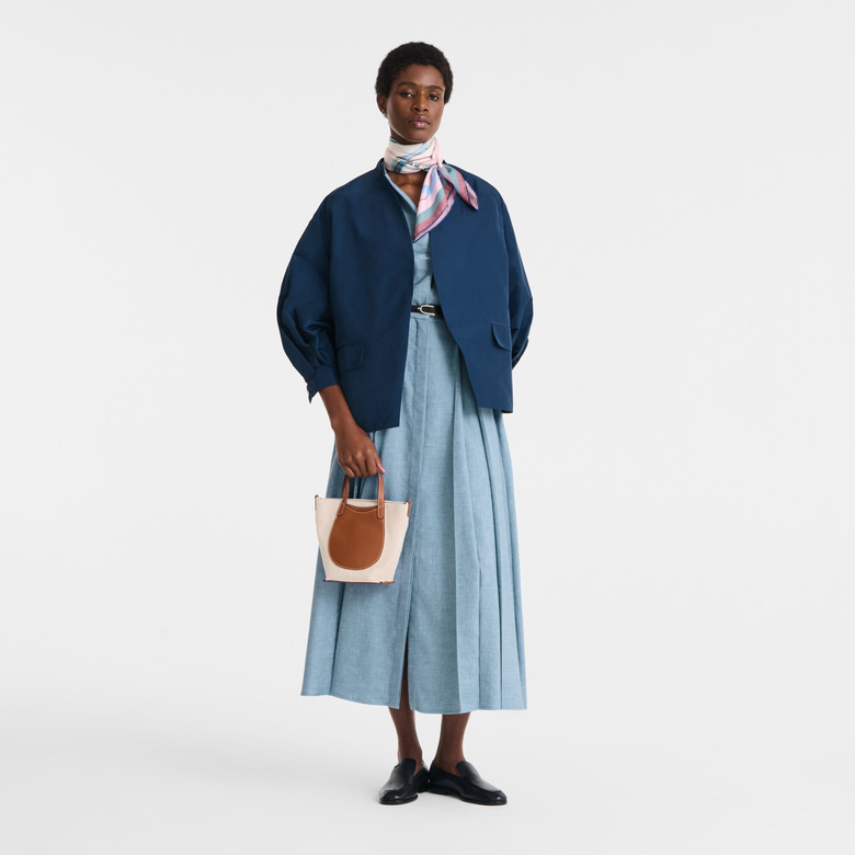 Longchamp sac à main camel 5