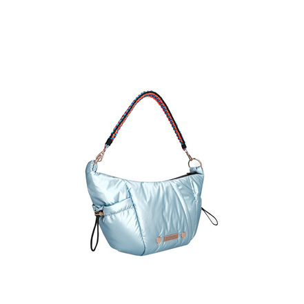 Clio Goldbrenner sac porté épaule bleu