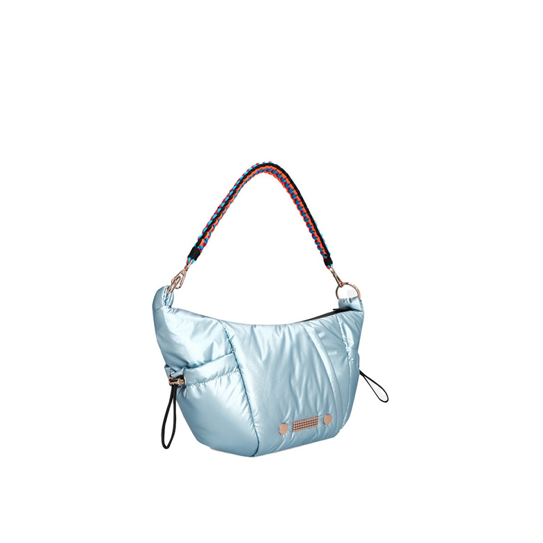 Clio Goldbrenner sac porté épaule bleu 2